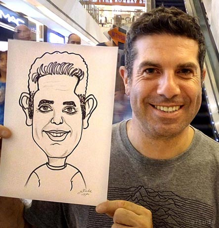 live caricatures for parties