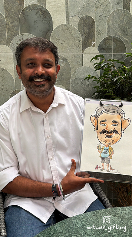 caricature workshop and live caricature Bangalore